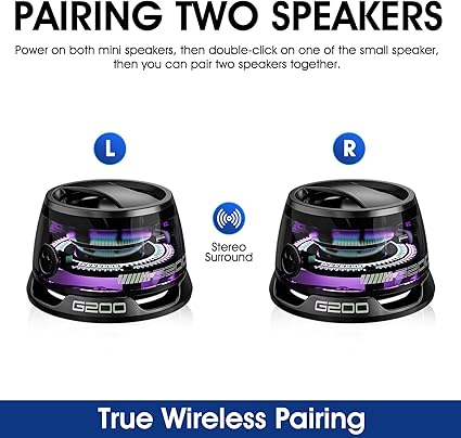 Mini Magnetic Bluetooth Speaker