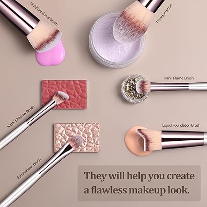 BS-MALL Makeup Brush Set (18 Pcs)
