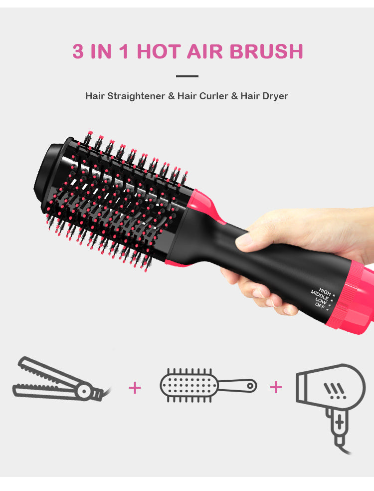 One Step Hot Air Brush (Dryer + Styler)